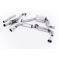 Turbo-back beleértve a Hi-Flow sport katalizátort Milltek Volkswagen Scirocco R 2009-2016