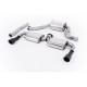 Milltek KIPUFOGÓRENDSZER Cat-back Milltek kipufogó Volkswagen Scirocco R 2009-2016 | race-shop.hu