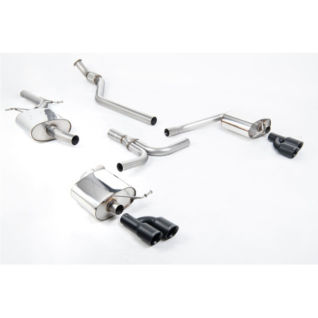 Milltek KIPUFOGÓRENDSZER Cat-back Milltek kipufogó Audi A4 2 TFSI 2008-2011 | race-shop.hu