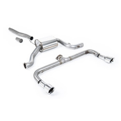 Cat-back Milltek kipufogó Volkswagen Scirocco GT 2 2008-2021