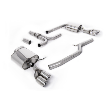 Milltek KIPUFOGÓRENDSZER Cat-back Milltek kipufogó Audi A5 Cabriolet 3 2009-2021 | race-shop.hu