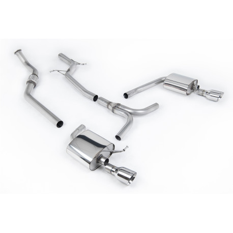 Milltek KIPUFOGÓRENDSZER Cat-back Milltek kipufogó Audi A4 2 TFSI 2008-2011 | race-shop.hu