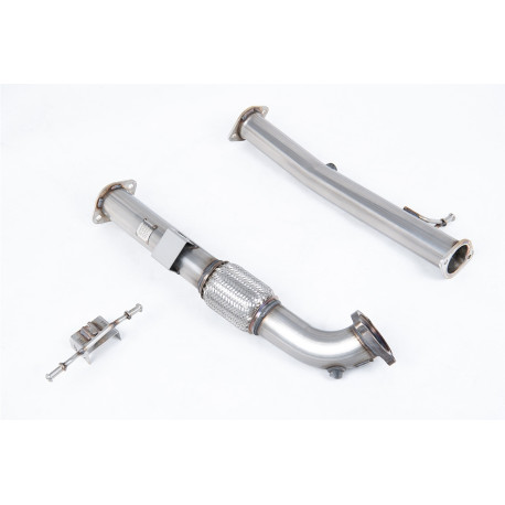 Milltek KIPUFOGÓRENDSZER Nagytestű Downpipe és De-cat Milltek Ford Focus Mk2 ST 2005-2010 | race-shop.hu