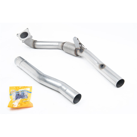 Milltek KIPUFOGÓRENDSZER Nagytestű Downpipe és De-cat Milltek Volkswagen Scirocco R 2009-2016 | race-shop.hu