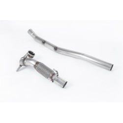 Nagytestű Downpipe és De-cat Milltek Audi S3 2 TFSI 2019-2021