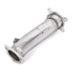 Milltek KIPUFOGÓRENDSZER Nagytestű Downpipe és De-cat Milltek Audi A4 2 TFSI 2016-2021 | race-shop.hu