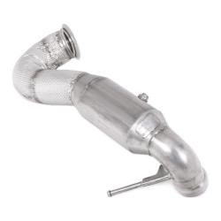 MILLTEK downpipe katalizátorral HJS Mercedes A-Class A45 AMG 2012-2018-hoz (ECE)