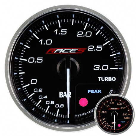 RACES PRO LINE ORÁK RACES PRO Line Programozható óra - Elektromos turbónyomás 3BAR | race-shop.hu