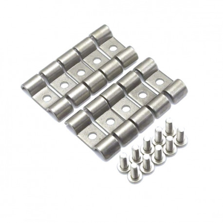 Cable covers and holders Dupla rozsdamentes acél cső / csőtartó | race-shop.hu