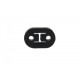 Univerzális kipufogótartó gumi Poliuretán kipufogó tartó szilent 73x48x20mm, 11mm | race-shop.hu