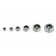 Tömítő alátétek, O-gyűrűk, anyák Set of lock nuts with nylon insert - 146pcs | race-shop.hu