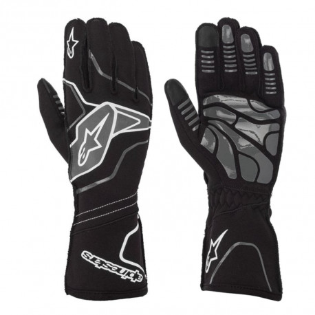 Kesztyűk Gokart kesztyű Alpinestars Tech-1 KX V2 (külső varrás), fekete/szürke | race-shop.hu
