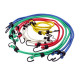 Rögzítő hevederek, gurtnik Gumi teherszállító hevederek - 12db (25-90cm) | race-shop.hu