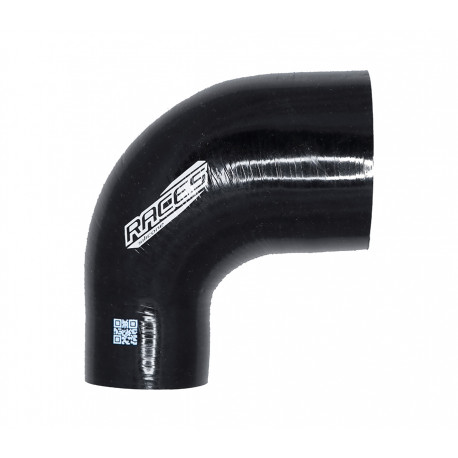 Redukciós könyök 90° Szilikon cső szűkítő könyök RACES Silicone 90° 51mm (2") - 60mm (2,36") (turbócső) | race-shop.hu
