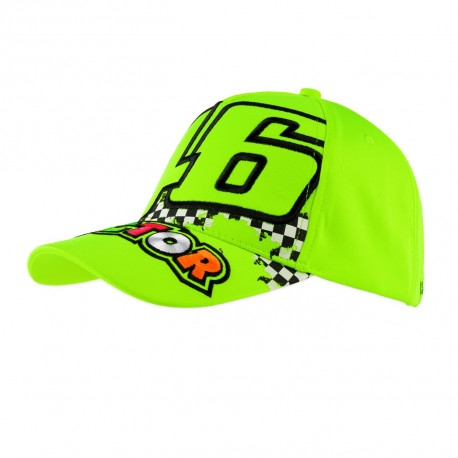 Téli Sapkák és Baseball sapkák VR46 The Doctor sapka - neonsárga | race-shop.hu