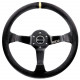 Kormányok 3 küllős sportkormány Sparco R325, 350mm, velúr, 95mm mélység, fekete/arany | race-shop.hu