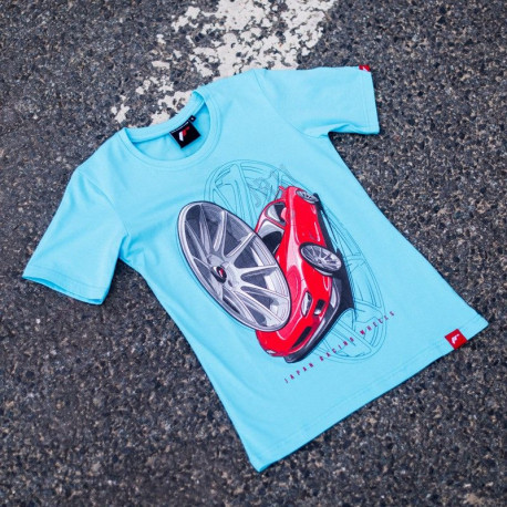 Pólók Női póló JAPAN RACING JR-11, türkiz | race-shop.hu