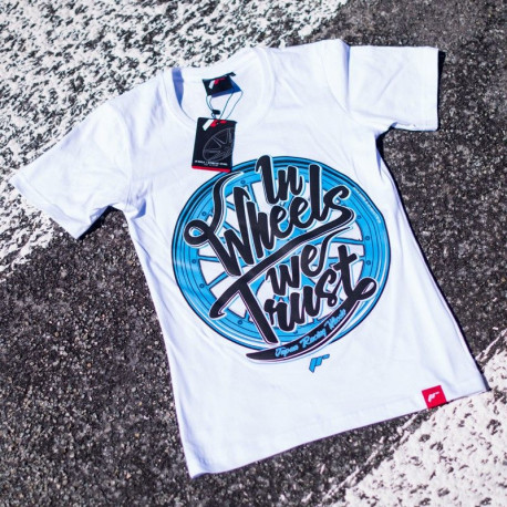 Pólók Női póló JAPAN RACING In wheels we trust, fehér | race-shop.hu