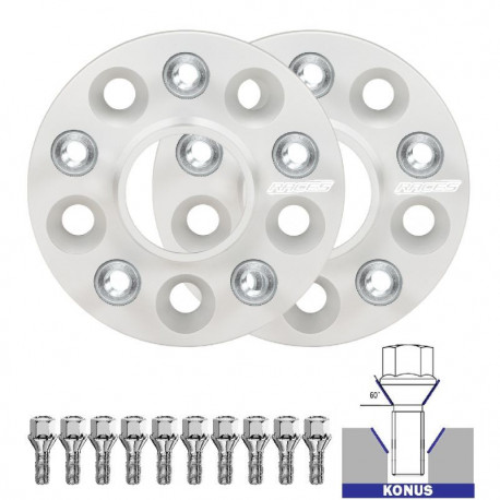 Nyomtávszélesítő szett konkrét modellekhez nyomtávszélesítő szett (2db) (átmeneti) bmw alpina b6&nbsp;e63/e64 fl&nbsp;- 20mm, 5x120, 72,6 | race-shop.hu
