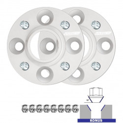Nyomtávszélesítő szett (2db) (tőcsavaros) Suzuki Swift A2L (ZC/ZD) - 25mm, 4x100, 54,1