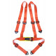 Biztonsági övek 4 pontos sport biztonsági öv RACES 2" (50mm), piros | race-shop.hu
