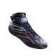 Cipők FIA versenycipő OMP ONE-S, sötétkék/fluo narancssárga | race-shop.hu