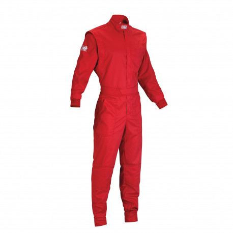 Overálok Gyerek szerelő overál OMP SUMMER, piros | race-shop.hu