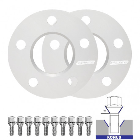 Nyomtávszélesítő szett konkrét modellekhez nyomtávszélesítő szett (2db) (átmeneti) honda hr-v&nbsp;gh&nbsp;- 10mm, 5x114.3, 64,1 | race-shop.hu