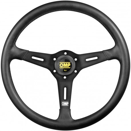 Kormányok 3 küllős sportkormány OMP SAND, 380mm, poliuretán, mélység nélkül, fekete | race-shop.hu