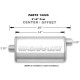 1x bemenet / 1x kimenet MAGNAFLOW acél kipufogódob 12225 | race-shop.hu