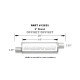1x bemenet / 1x kimenet MAGNAFLOW acél kipufogódob 12635 | race-shop.hu