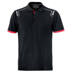 SPARCO Portland Polo shirt Tech stretch plus fekete