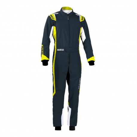 Overálok CIK-FIA Overál SPARCO Thunder K43 szürke/sárga | race-shop.hu