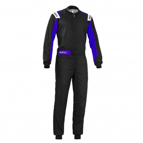 Overálok Verseny overál SPARCO Rookie, fekete/kék | race-shop.hu