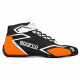 Cipők Gokart cipő Sparco K-SKID, fekete/fluo narancssárga | race-shop.hu