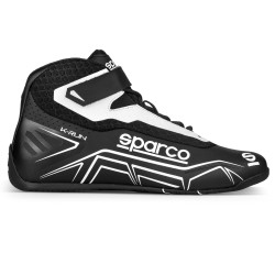 Gyerek gokart cipő Sparco K-RUN, fekete/szürke