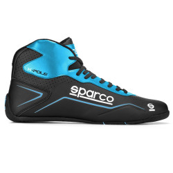 Gokart cipő Sparco K-POLE, fekete/cián