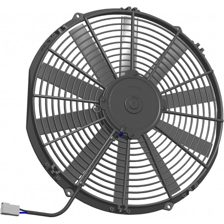 Ventillátorok 12V Univerzális elektromos ventilátor SPAL 350mm - nyomó, 12V | race-shop.hu