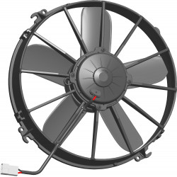 Univerzális elektromos ventillátor SPAL 305mm - szívó, 12V