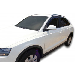 Ablak légterelők AUDI Q3 5D 2011-2018 (+OT) 4db (első+hátsó)