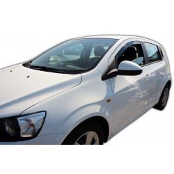 Ablak légterelők CHEVROLET AVEO 4/5D 2011-2016 2db (első)