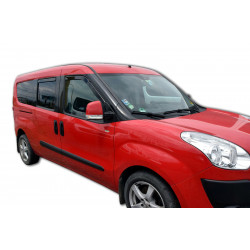 Ablak légterelők FIAT DOBLO II 5D 2010-up (+OT) 4db (első+hátsó)