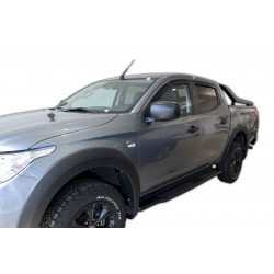 Ablak légterelők FIAT FULLBACK 4D 2016-up (+OT) 4db (első+hátsó)