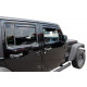 Ablak deflektorok Ablak légterelők JEEP WRANGLER (JK) 5D 2007-up (+OT) 4db (első+hátsó) | race-shop.hu