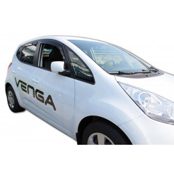 Ablak légterelők KIA VENGA 5D 2009-2018 (+OT) 4db (első+hátsó)