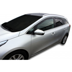 Ablak légterelők KIA CEED II 5D 05/2012-2018 (+OT) COMBI 4db (első+hátsó)