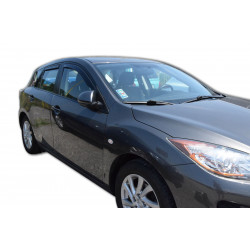 Ablak légterelők MAZDA 3 II 5D 2009-2014 (+OT) HTB 4db (első+hátsó)