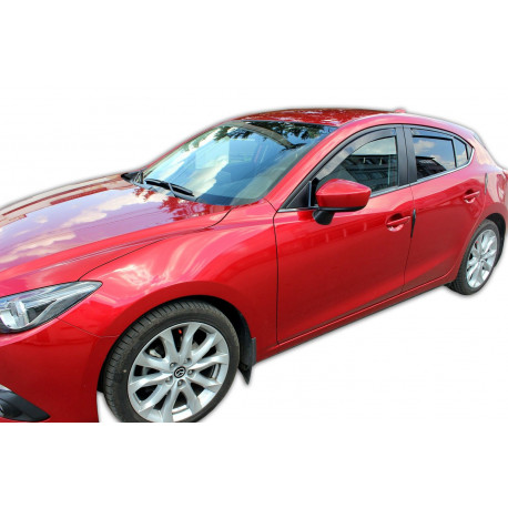 Ablak deflektorok Ablak légterelők MAZDA 3 III 4/5D 2013-2019 (+OT) SEDAN/HTB 4db (első+hátsó) | race-shop.hu