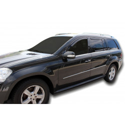 Ablak légterelők MERCEDES GL X164 5D 2007-2013 (+OT) 4db (első+hátsó)