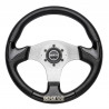 3 küllős kormány Sparco P222, 345mm leather, 30mm